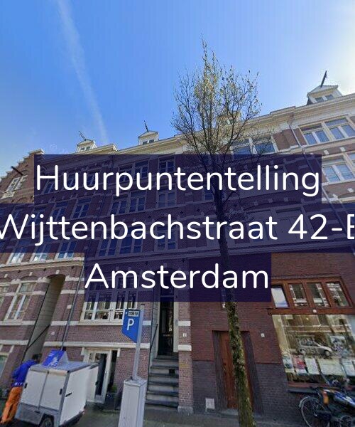 Foto gevel Huurpuntentelling voor Wijttenbachstraat 42-E, Amsterdam