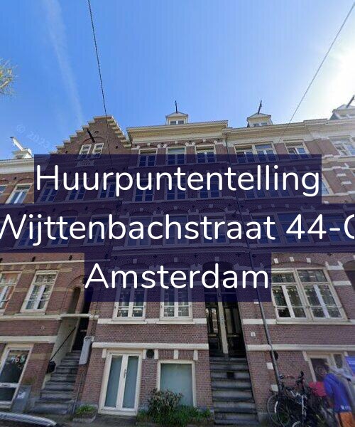 Foto gevel Huurpuntentelling voor Wijttenbachstraat 44-C, Amsterdam