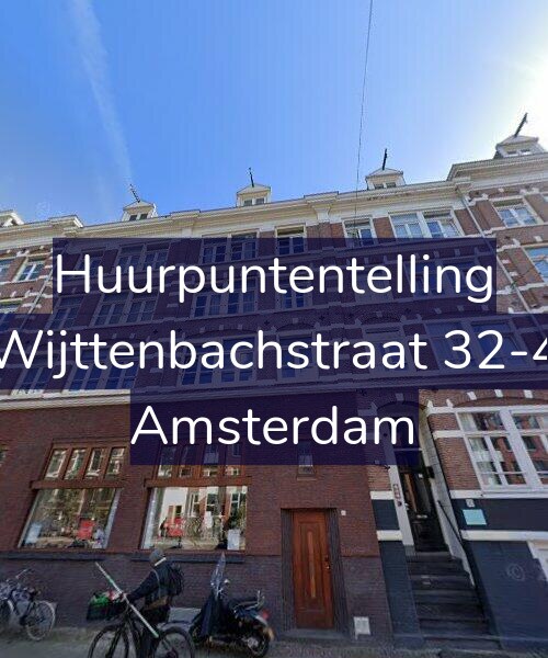 Foto gevel Huurpuntentelling voor Wijttenbachstraat 32-4, Amsterdam