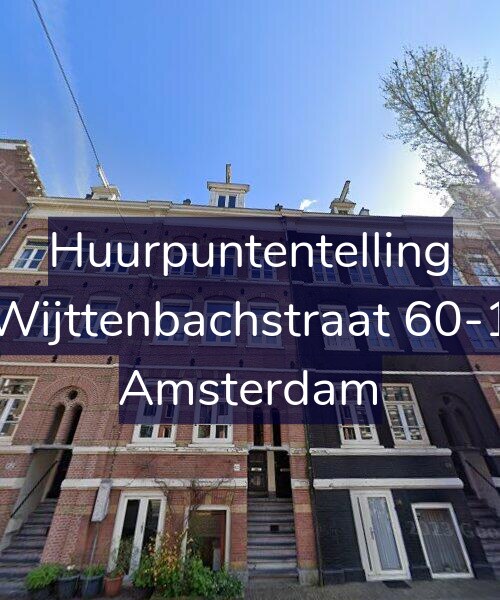 Foto gevel Huurpuntentelling voor Wijttenbachstraat 60-1, Amsterdam