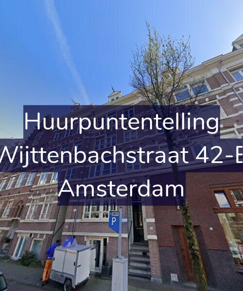 Foto gevel Huurpuntentelling voor Wijttenbachstraat 42-B, Amsterdam