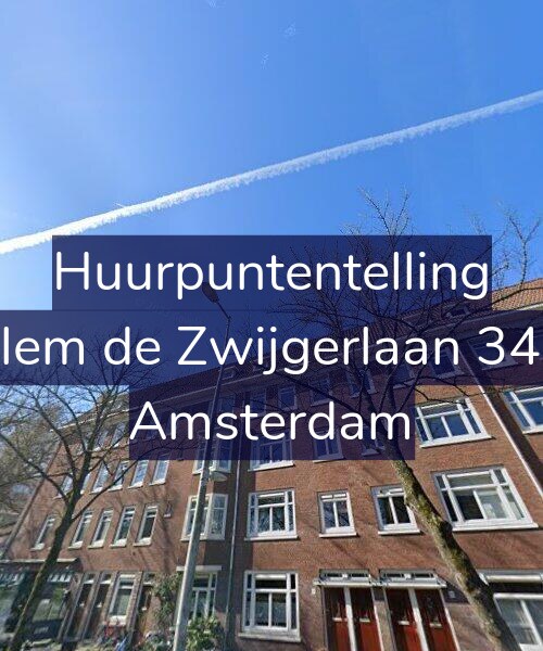 Foto gevel Huurpuntentelling voor Willem de Zwijgerlaan 341-2, Amsterdam
