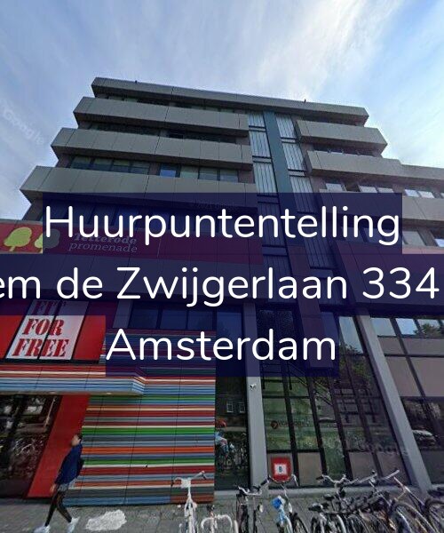 Foto gevel Huurpuntentelling voor Willem de Zwijgerlaan 334-C11, Amsterdam