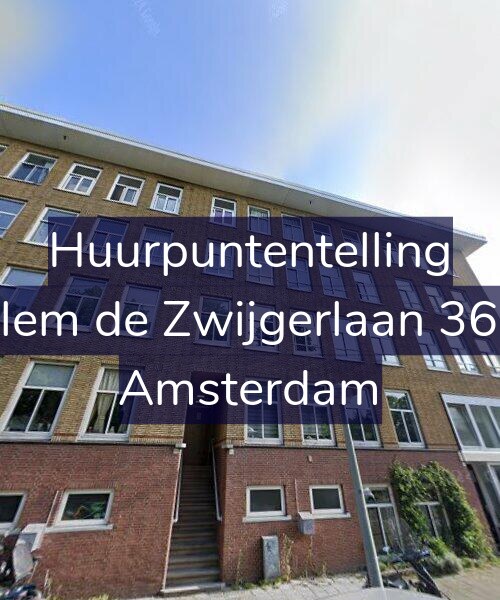 Foto gevel Huurpuntentelling voor Willem de Zwijgerlaan 364-1, Amsterdam