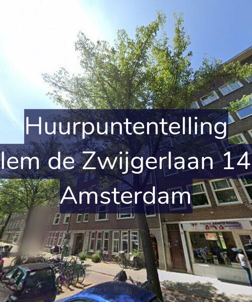 Foto gevel Huurpuntentelling voor Willem de Zwijgerlaan 147-3, Amsterdam