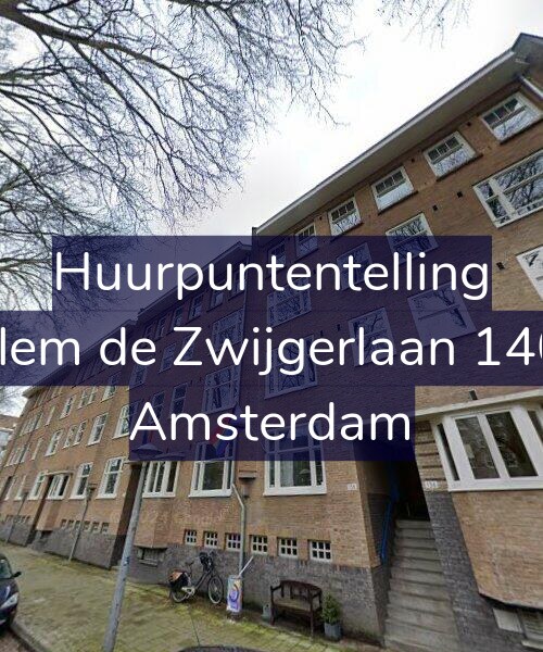 Foto gevel Huurpuntentelling voor Willem de Zwijgerlaan 140-H, Amsterdam