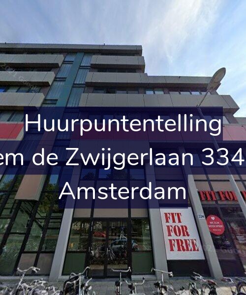 Foto gevel Huurpuntentelling voor Willem de Zwijgerlaan 334-E15, Amsterdam