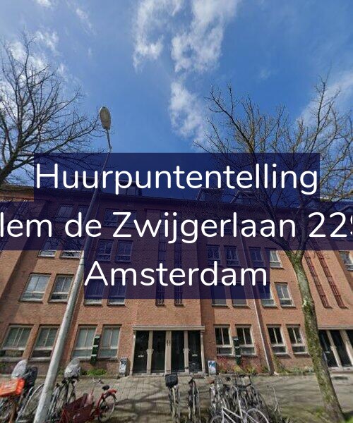 Foto gevel Huurpuntentelling voor Willem de Zwijgerlaan 229-D, Amsterdam