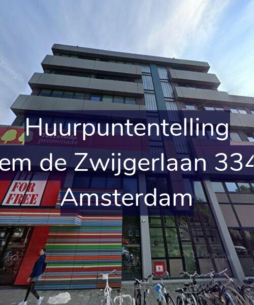 Foto gevel Huurpuntentelling voor Willem de Zwijgerlaan 334-C5, Amsterdam