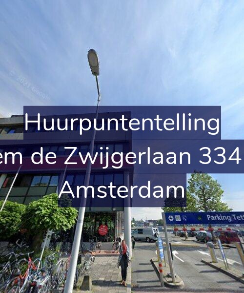 Foto gevel Huurpuntentelling voor Willem de Zwijgerlaan 334-B15, Amsterdam