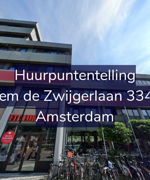 Foto gevel Huurpuntentelling voor Willem de Zwijgerlaan 334-B7, Amsterdam
