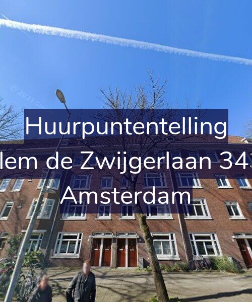 Foto gevel Huurpuntentelling voor Willem de Zwijgerlaan 343-H, Amsterdam