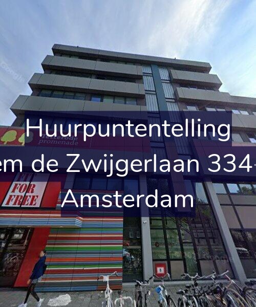 Foto gevel Huurpuntentelling voor Willem de Zwijgerlaan 334-D28, Amsterdam