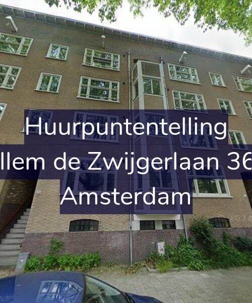 Foto gevel Huurpuntentelling voor Willem de Zwijgerlaan 36-H, Amsterdam