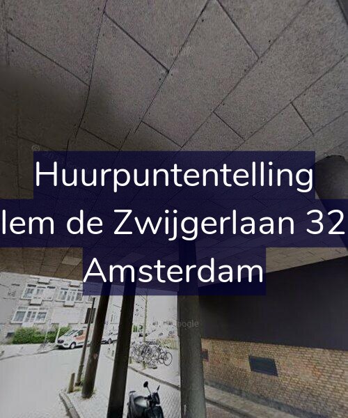 Foto gevel Huurpuntentelling voor Willem de Zwijgerlaan 323-3, Amsterdam