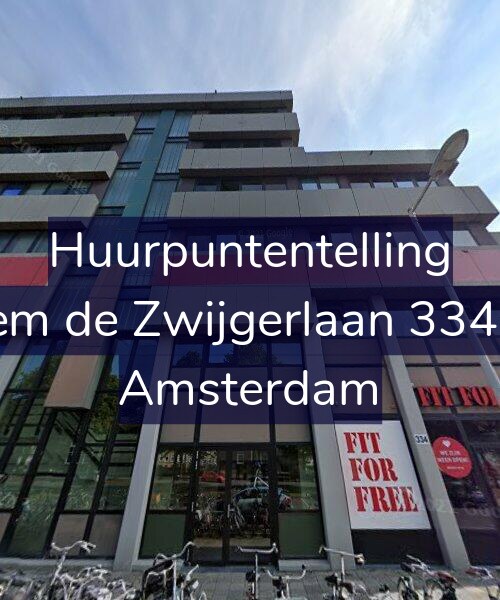 Foto gevel Huurpuntentelling voor Willem de Zwijgerlaan 334-E11, Amsterdam