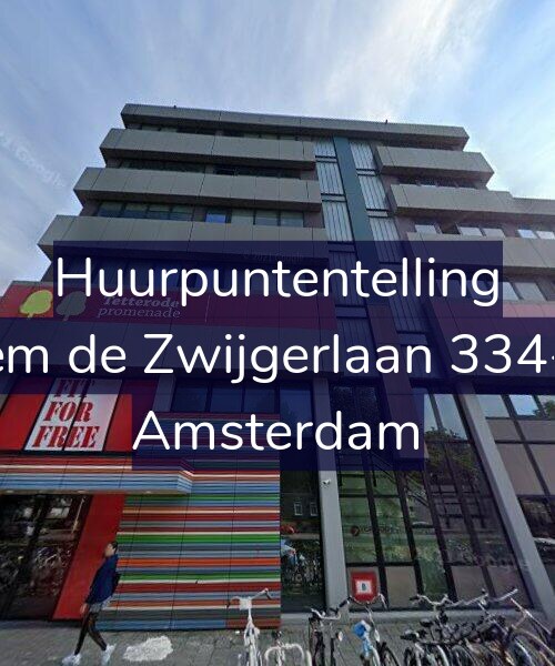 Foto gevel Huurpuntentelling voor Willem de Zwijgerlaan 334-D14, Amsterdam