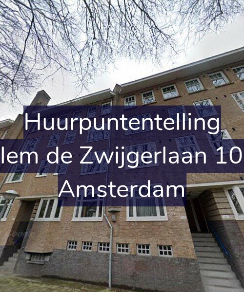 Foto gevel Huurpuntentelling voor Willem de Zwijgerlaan 104-3, Amsterdam