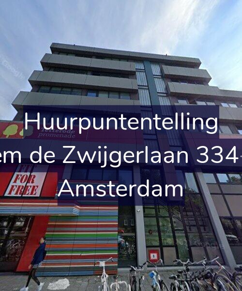 Foto gevel Huurpuntentelling voor Willem de Zwijgerlaan 334-D22, Amsterdam