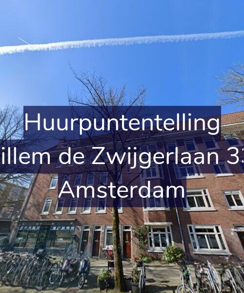 Foto gevel Huurpuntentelling voor Willem de Zwijgerlaan 339, Amsterdam