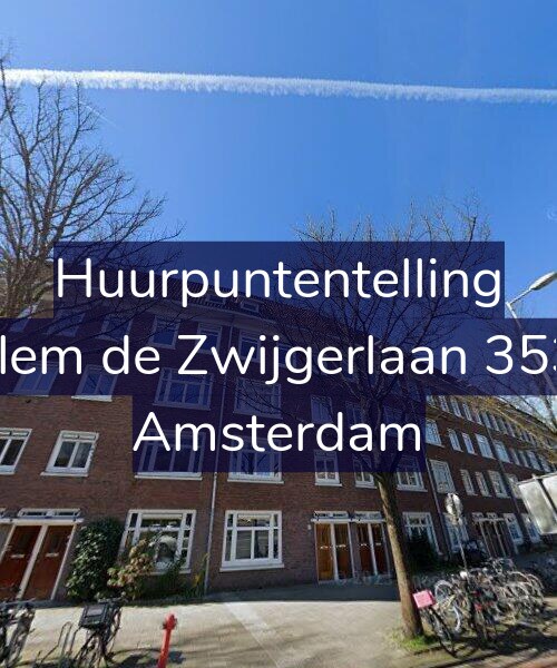 Foto gevel Huurpuntentelling voor Willem de Zwijgerlaan 353-H, Amsterdam