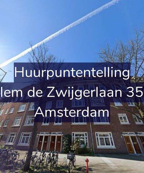 Foto gevel Huurpuntentelling voor Willem de Zwijgerlaan 351-1, Amsterdam
