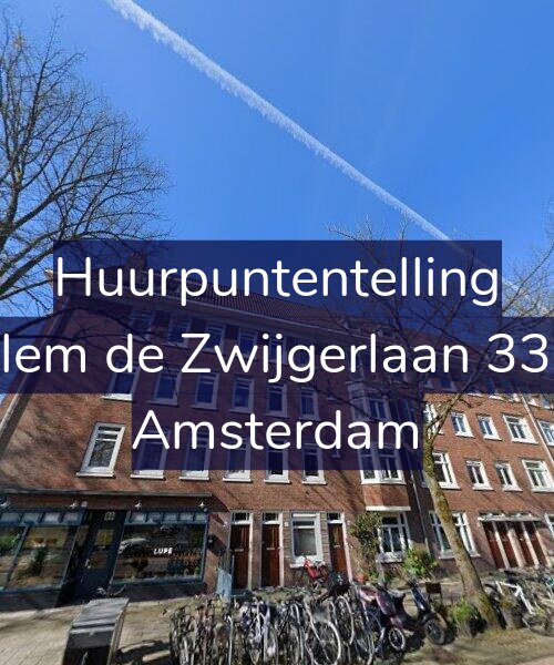 Foto gevel Huurpuntentelling voor Willem de Zwijgerlaan 337-1, Amsterdam