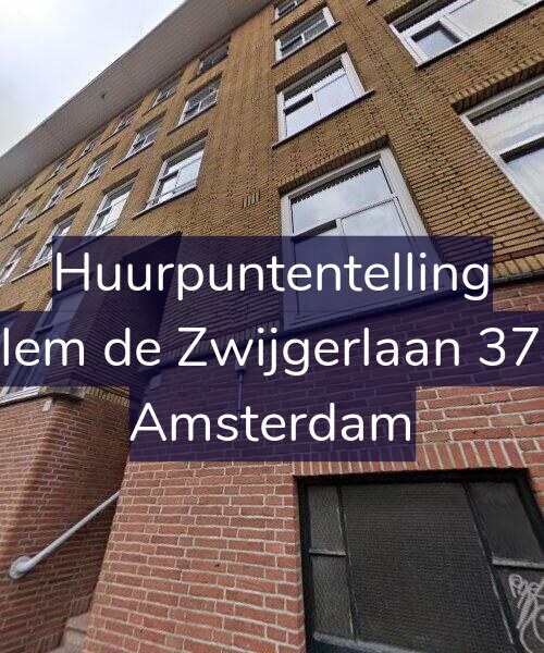 Foto gevel Huurpuntentelling voor Willem de Zwijgerlaan 370-3, Amsterdam