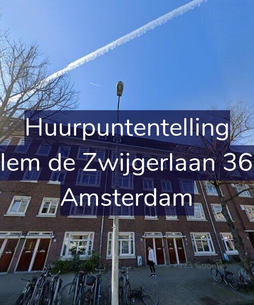 Foto gevel Huurpuntentelling voor Willem de Zwijgerlaan 369-3, Amsterdam