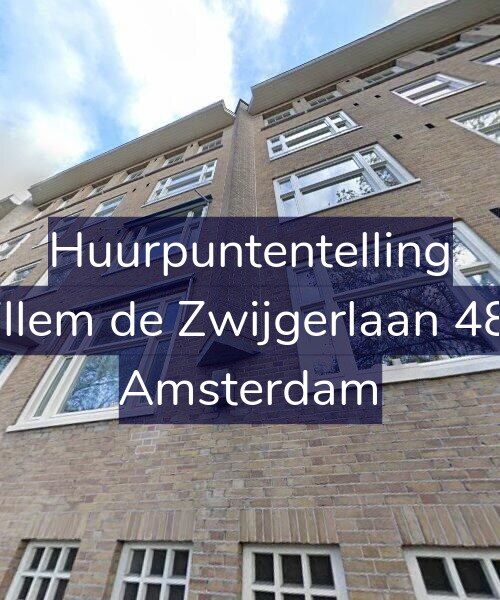 Foto gevel Huurpuntentelling voor Willem de Zwijgerlaan 48-2, Amsterdam