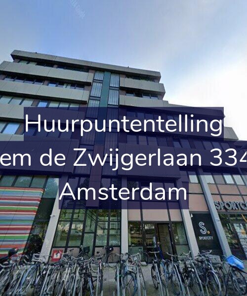 Foto gevel Huurpuntentelling voor Willem de Zwijgerlaan 334-E8, Amsterdam