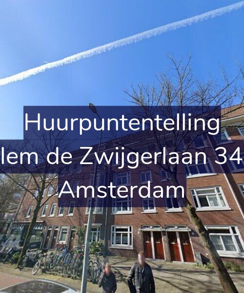 Foto gevel Huurpuntentelling voor Willem de Zwijgerlaan 341-1, Amsterdam