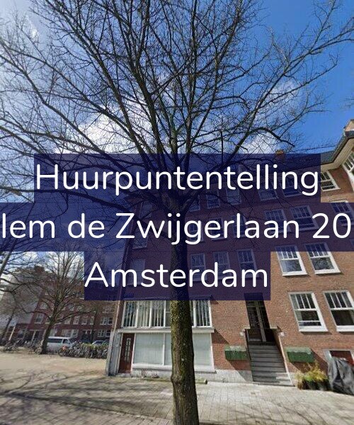 Foto gevel Huurpuntentelling voor Willem de Zwijgerlaan 207-2, Amsterdam