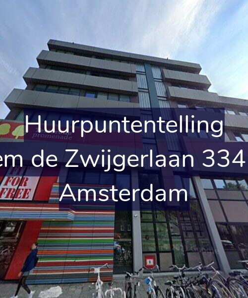 Foto gevel Huurpuntentelling voor Willem de Zwijgerlaan 334-C17, Amsterdam