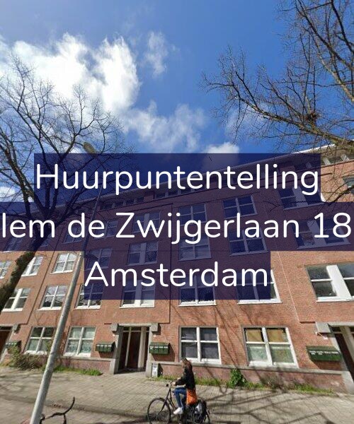 Foto gevel Huurpuntentelling voor Willem de Zwijgerlaan 189-2, Amsterdam