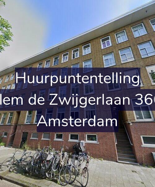 Foto gevel Huurpuntentelling voor Willem de Zwijgerlaan 366-H, Amsterdam