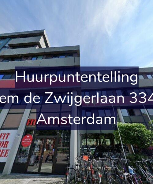 Foto gevel Huurpuntentelling voor Willem de Zwijgerlaan 334-B5, Amsterdam