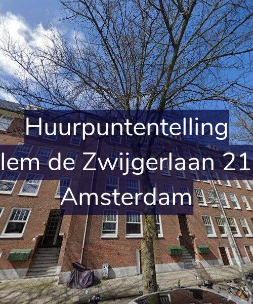 Foto gevel Huurpuntentelling voor Willem de Zwijgerlaan 213-3, Amsterdam