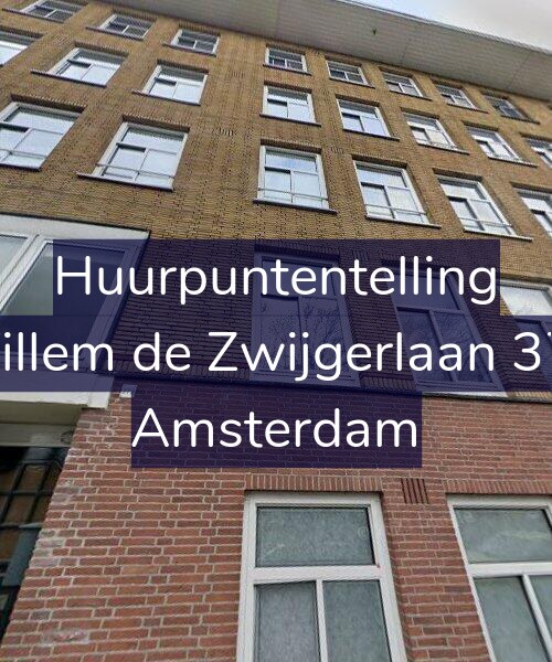 Foto gevel Huurpuntentelling voor Willem de Zwijgerlaan 372, Amsterdam