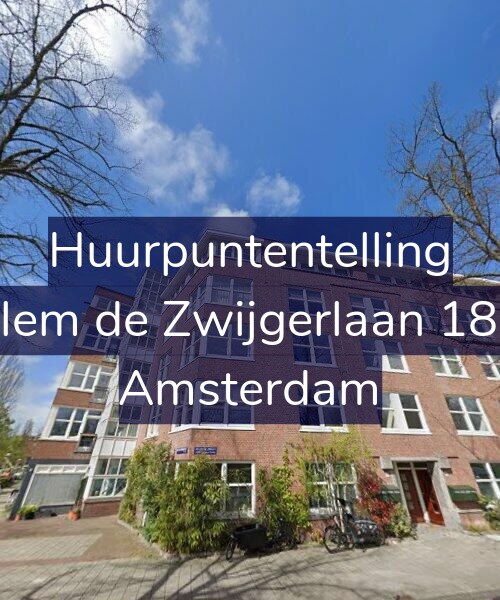 Foto gevel Huurpuntentelling voor Willem de Zwijgerlaan 183-3, Amsterdam