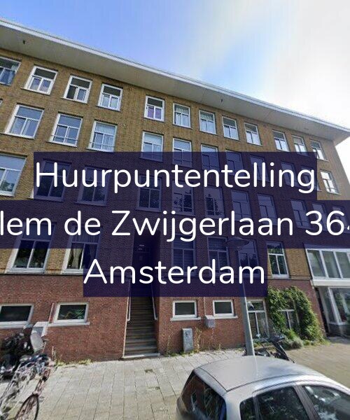 Foto gevel Huurpuntentelling voor Willem de Zwijgerlaan 364-H, Amsterdam