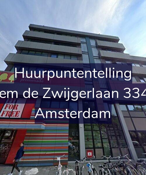 Foto gevel Huurpuntentelling voor Willem de Zwijgerlaan 334-C1, Amsterdam