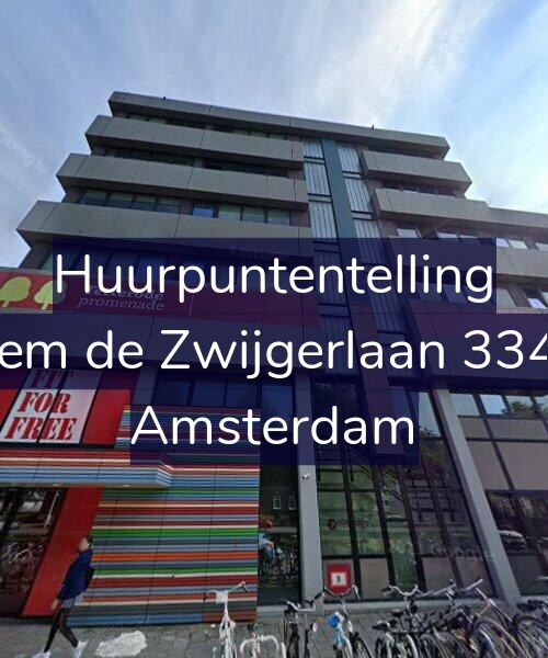 Foto gevel Huurpuntentelling voor Willem de Zwijgerlaan 334-C3, Amsterdam