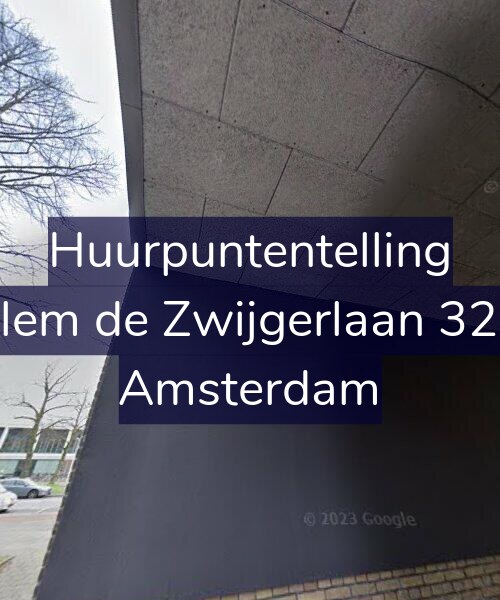Foto gevel Huurpuntentelling voor Willem de Zwijgerlaan 321-2, Amsterdam