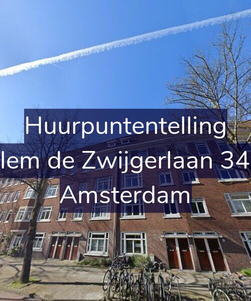 Foto gevel Huurpuntentelling voor Willem de Zwijgerlaan 345-3, Amsterdam