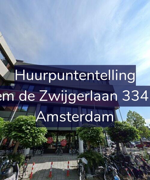 Foto gevel Huurpuntentelling voor Willem de Zwijgerlaan 334-B18, Amsterdam