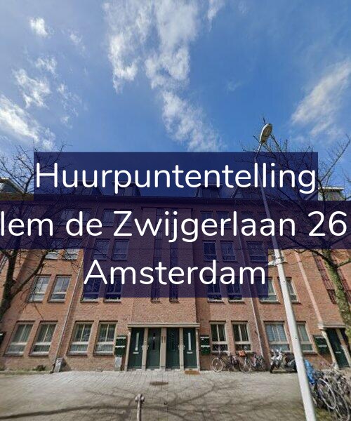 Foto gevel Huurpuntentelling voor Willem de Zwijgerlaan 265-C, Amsterdam