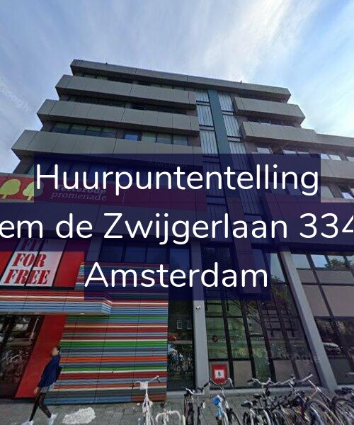 Foto gevel Huurpuntentelling voor Willem de Zwijgerlaan 334-C4, Amsterdam