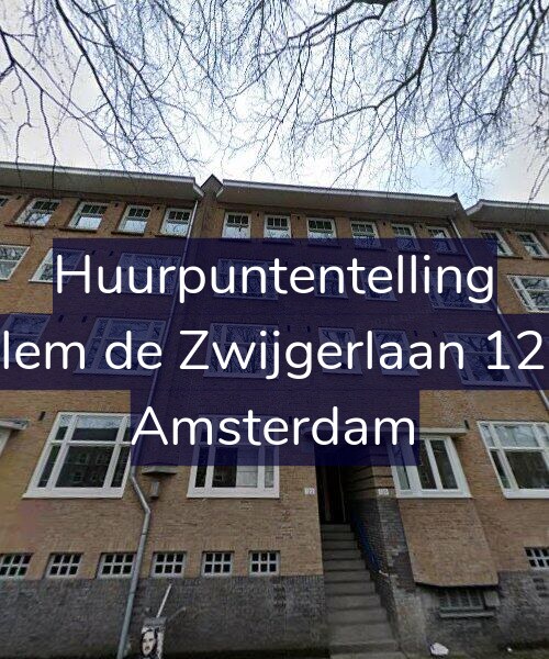 Foto gevel Huurpuntentelling voor Willem de Zwijgerlaan 122-2, Amsterdam