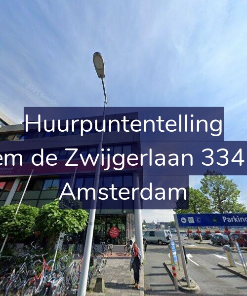 Foto gevel Huurpuntentelling voor Willem de Zwijgerlaan 334-B17, Amsterdam